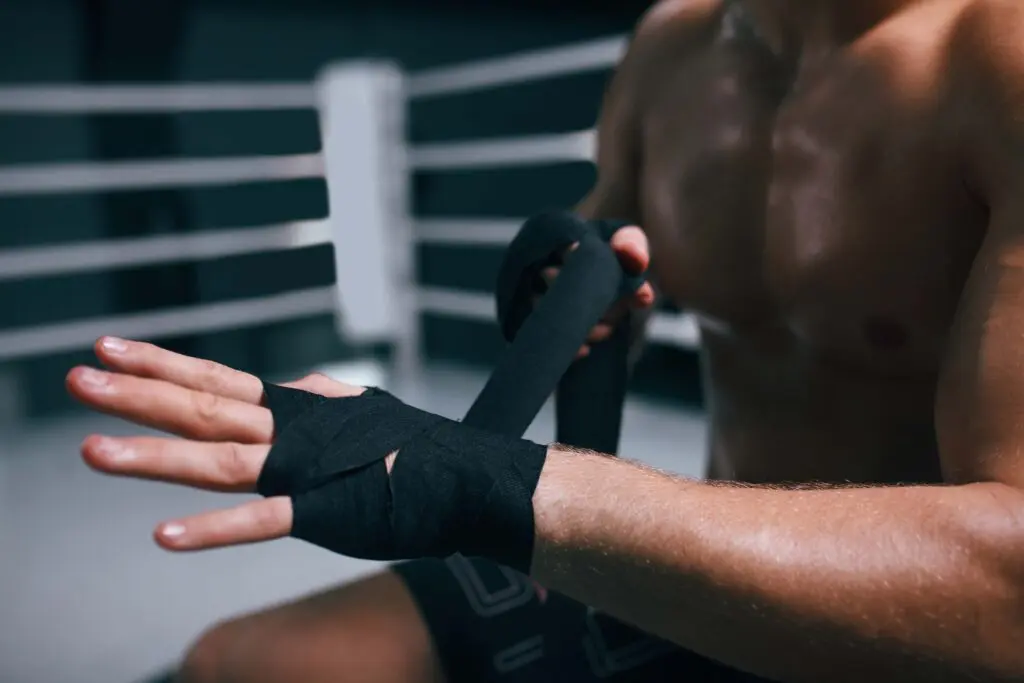 Combattant MMA Gants